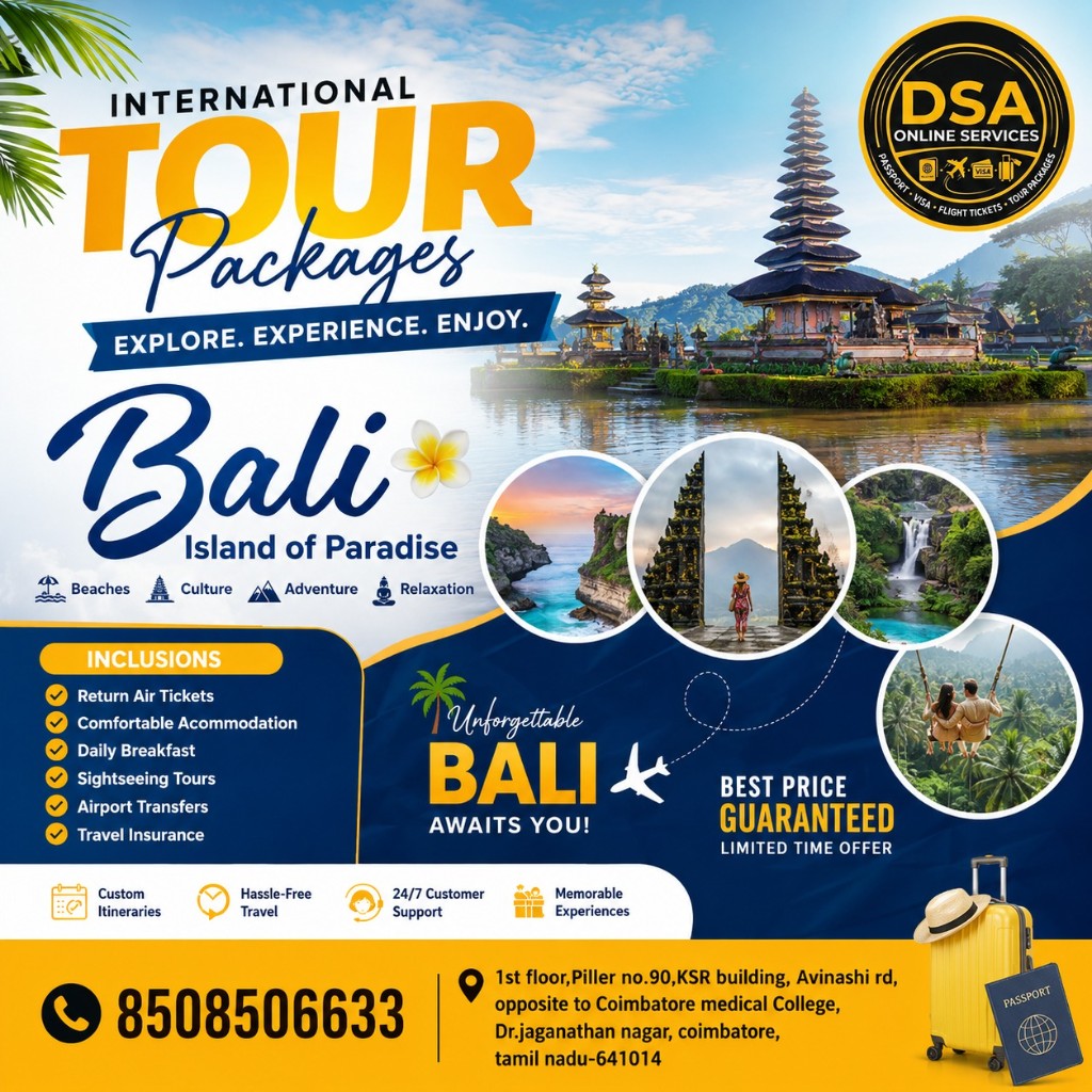 Bali Island of Paradise Tour Package