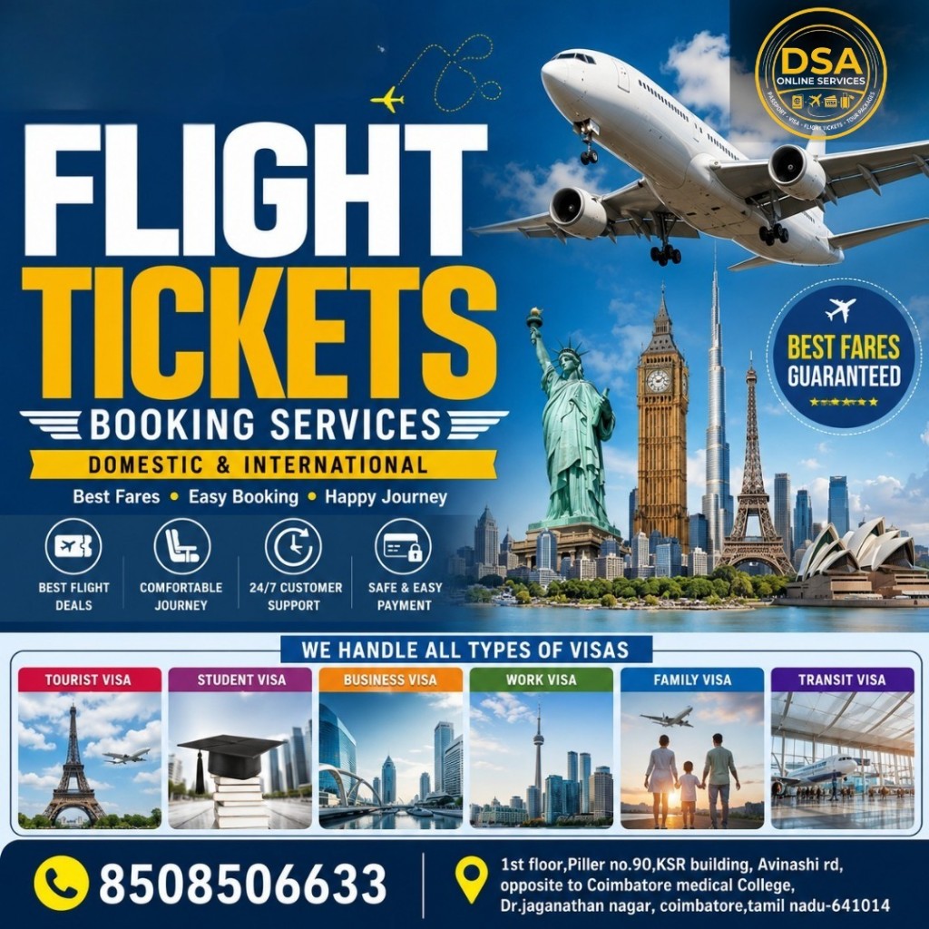Flight Tickets Booking Services