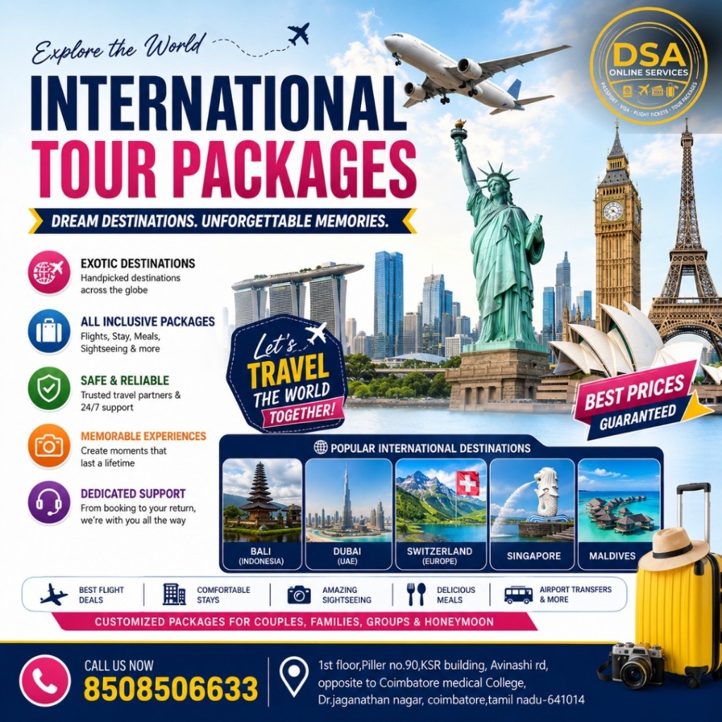 International Tour Packages — Dream Destinations
