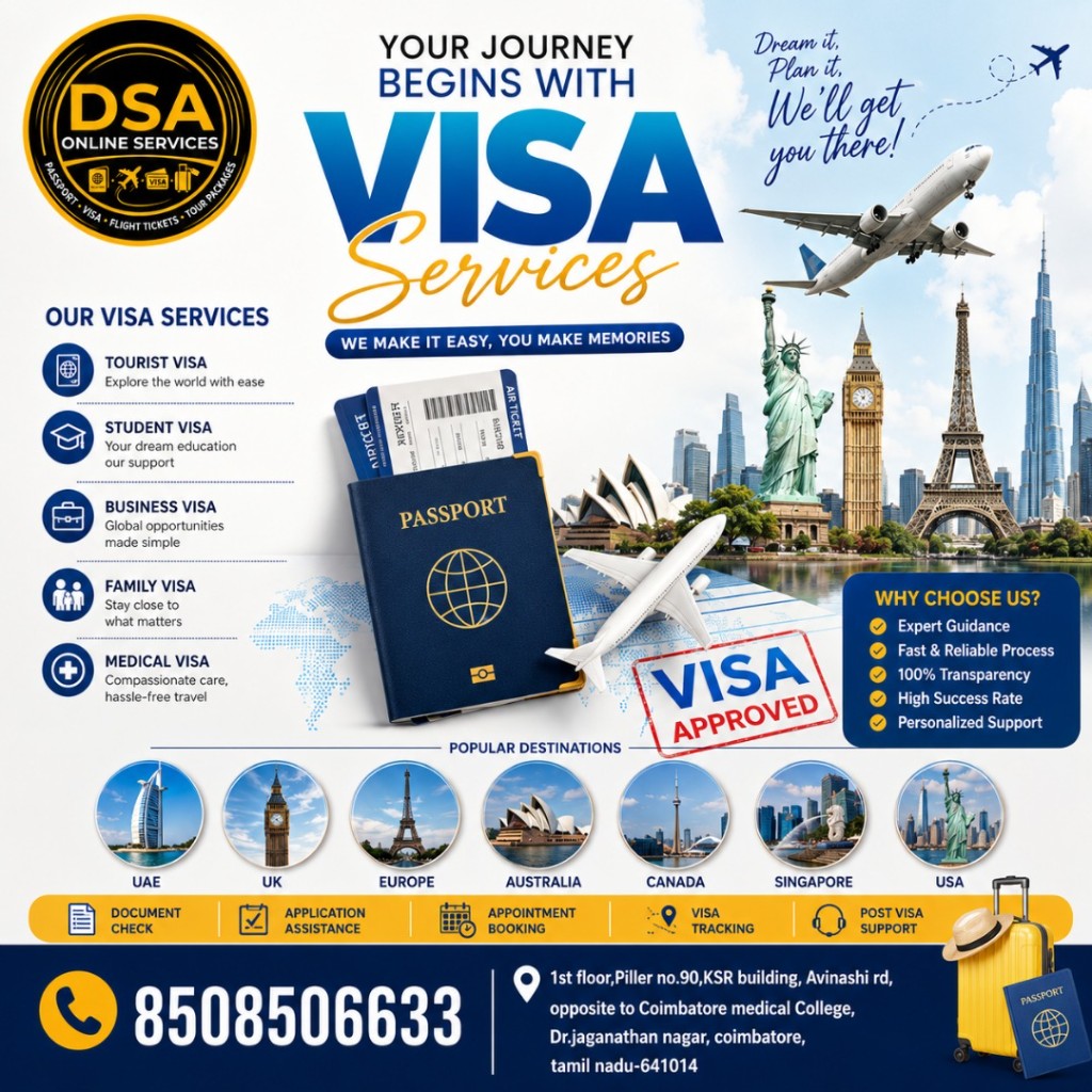 Visa Services — Your Journey, Our Expertise